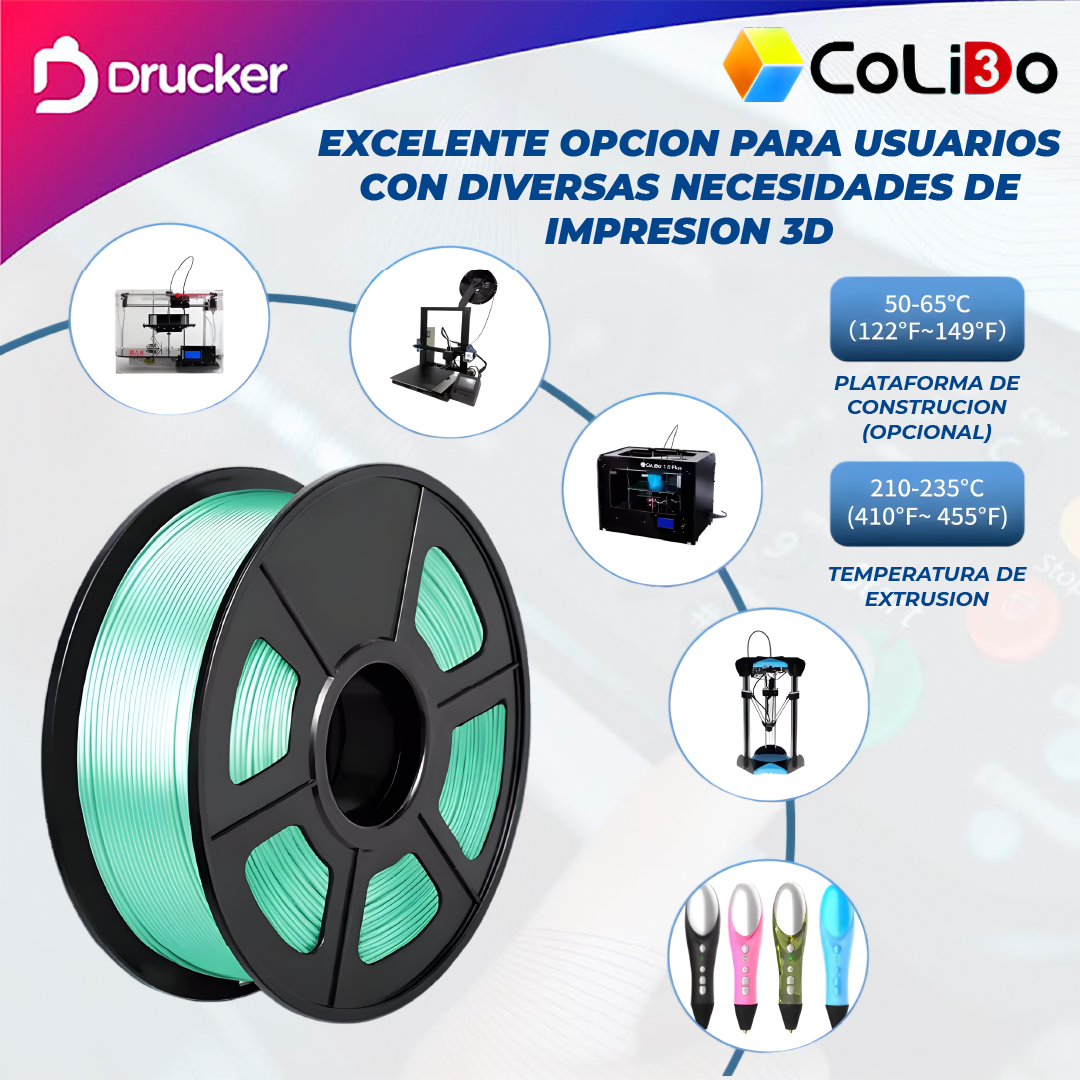 Filamento para impresora 3D MARRON Colido