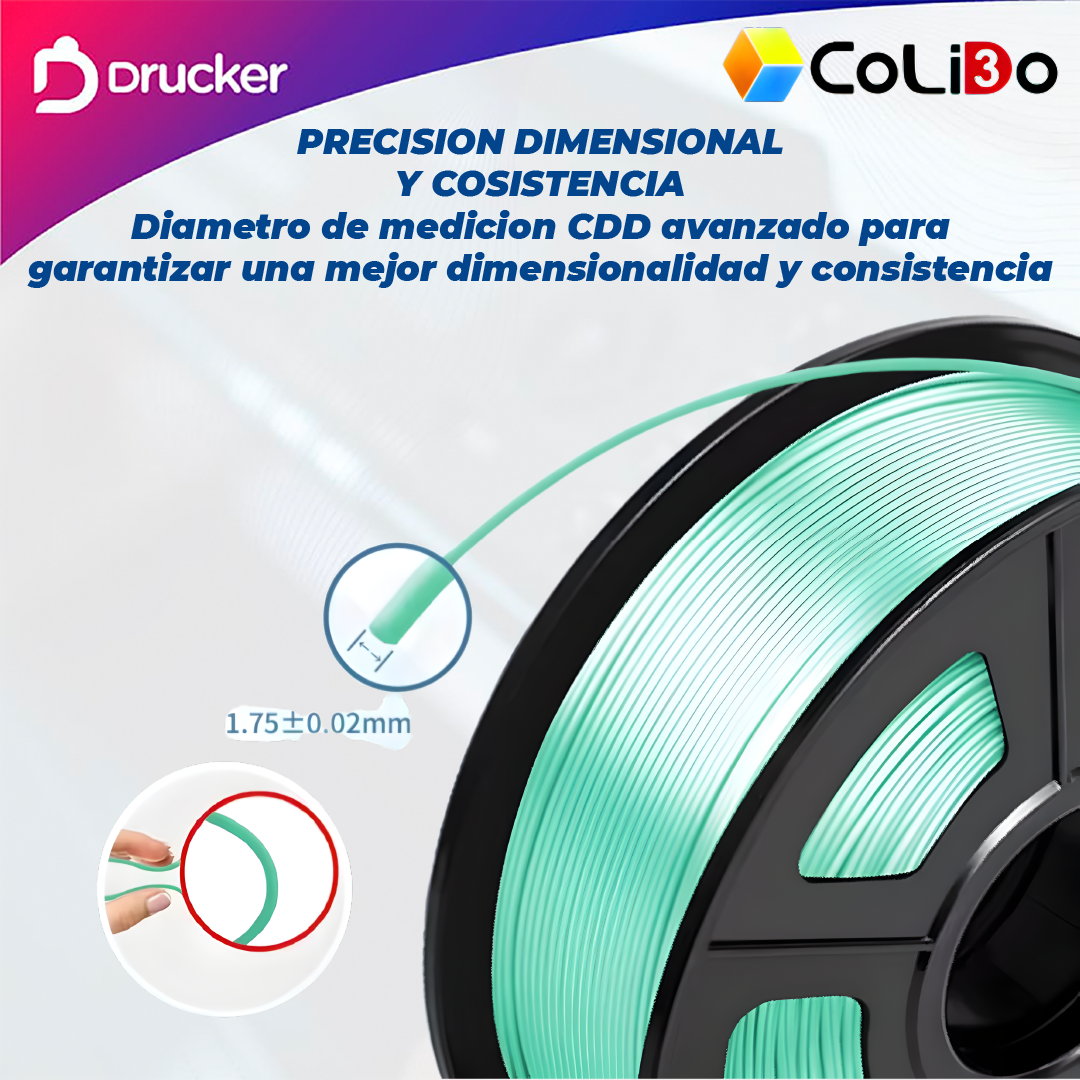 Filamento para impresora 3D MARRON Colido
