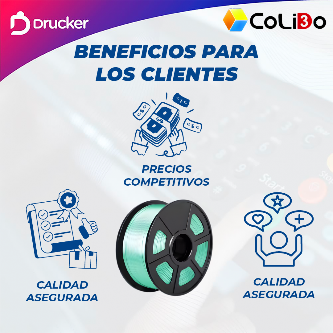 Filamento para impresora 3D MARRON Colido