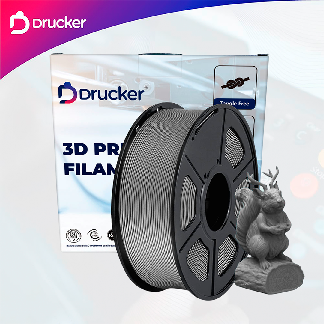 Filamento impresora 3D GRIS Drucker