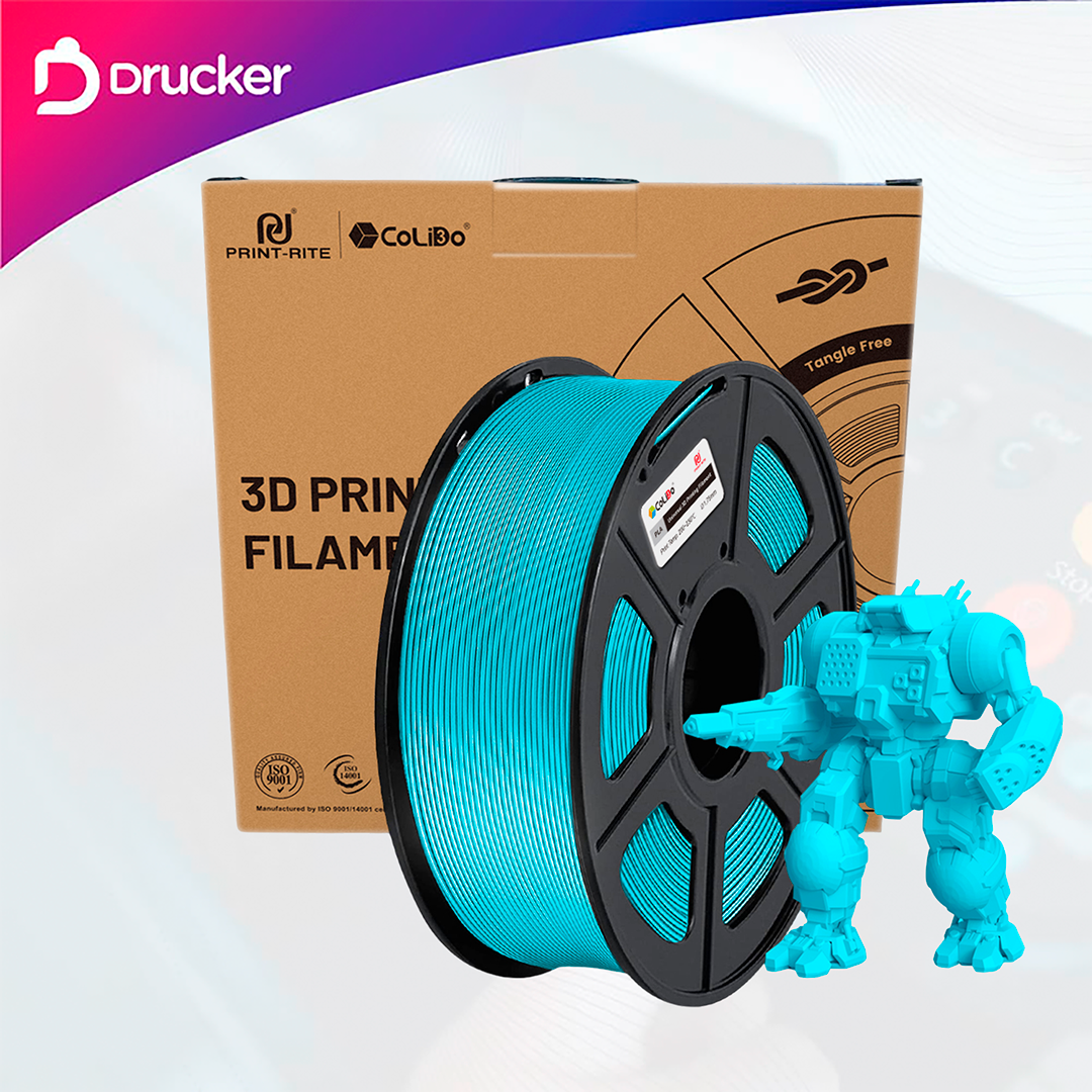 Filamento impresora 3D TURQUESA colido