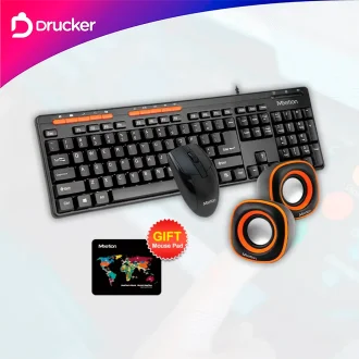Teclado Mouse y Parlantes Meetion C105
