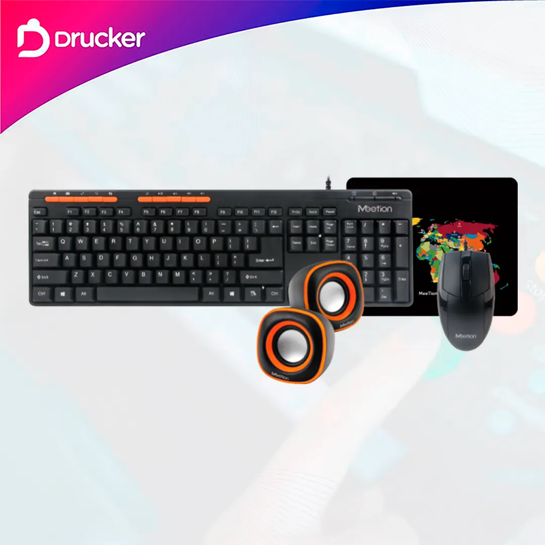 Teclado Mouse y Parlantes Meetion C105